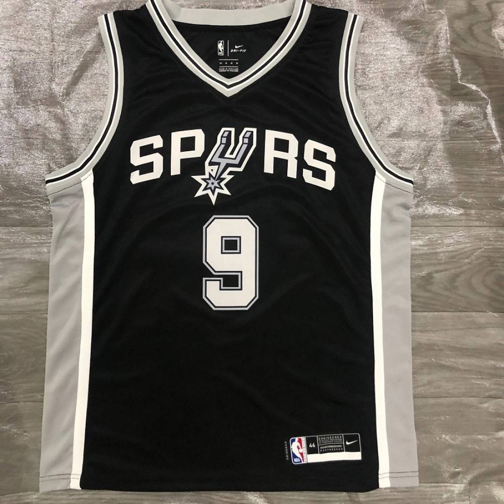 Men's San Antonio Spurs Tony Parker #9 Black 2020/21 Swingman Jersey - Icon Edition-Pro Kit Vault | Brand New 26/27 Sports Jerseys